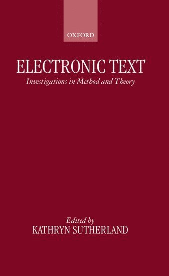 Electronic Text (häftad)