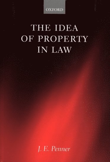 Idea of Property in Law (inbunden)