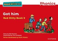 Read Write Inc. Phonics: Red Ditty Book 2 Got Him (häftad)