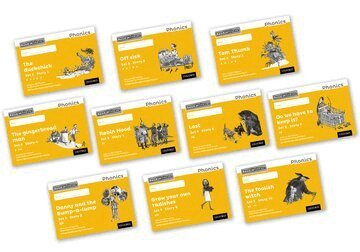 Read Write Inc. Phonics: Yellow Set 5 Core Black & White Storybooks ...