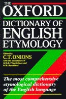 The Oxford Dictionary of English Etymology (inbunden)