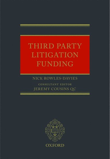 Third Party Litigation Funding (inbunden)