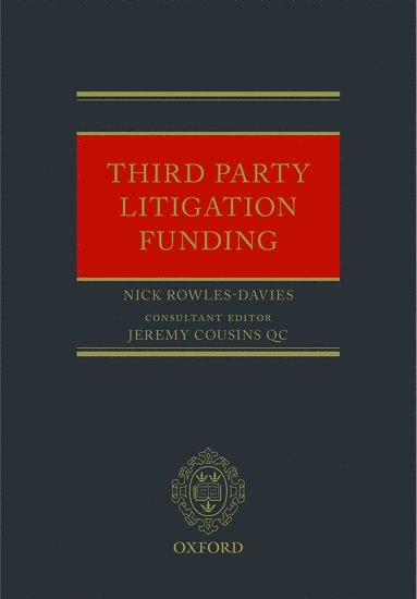 Third Party Litigation Funding (häftad)