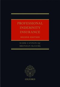 Professional Indemnity Insurance (inbunden)