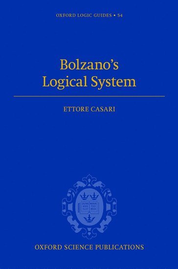 Bolzano's Logical System (inbunden)