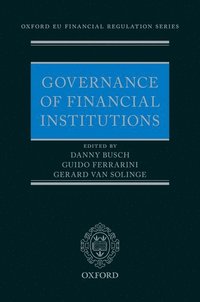 Governance of Financial Institutions (inbunden)
