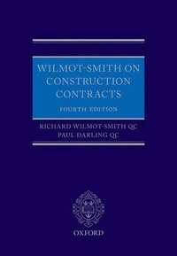 Wilmot-Smith on Construction Contracts (inbunden)