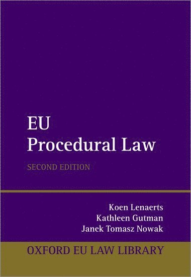 EU Procedural Law (inbunden)