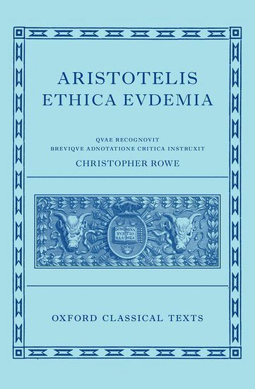 Aristotle's Eudemian Ethics (hftad)