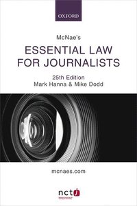 McNae's Essential Law for Journalists (häftad)