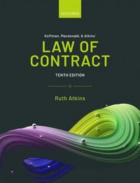 Koffman, Macdonald & Atkins' Law of Contract som bok, ljudbok eller e-bok.