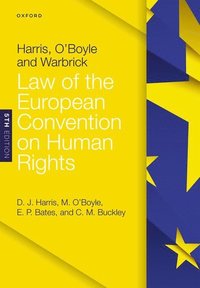 Harris, O'Boyle, and Warbrick: Law of the European Convention on Human Rights (häftad)