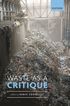 Waste as a Critique
