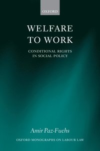 Welfare to Work (inbunden)