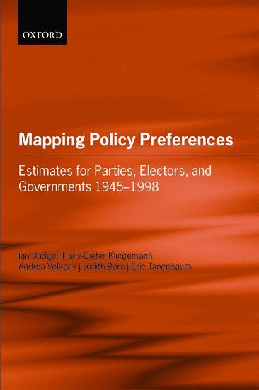 Mapping Policy Preferences (häftad)