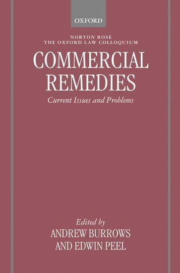 Commercial Remedies (inbunden)