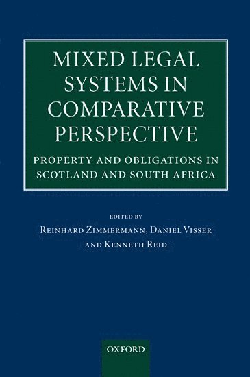 Mixed Legal Systems in Comparative Perspective (inbunden)