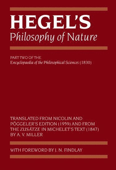 Hegel's Philosophy of Nature (häftad)
