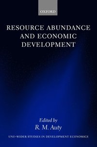 Resource Abundance and Economic Development (hftad)