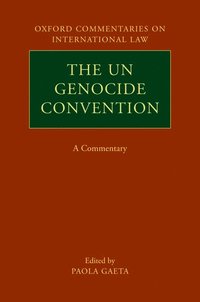 The UN Genocide Convention (inbunden)