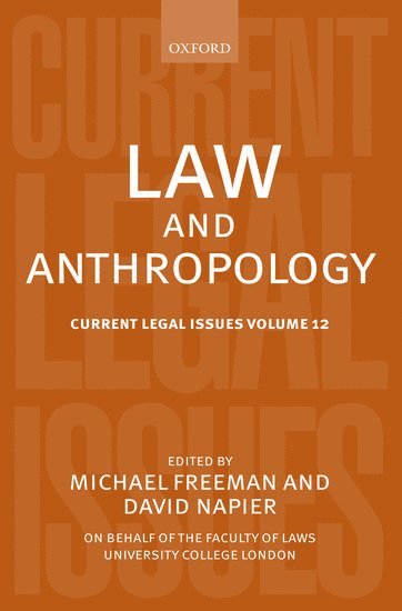 Law and Anthropology (inbunden)