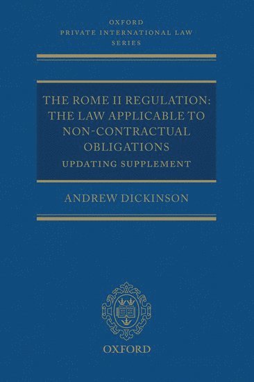 Rome II Regulation (häftad)