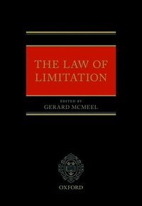 The Law of Limitation (inbunden)