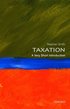 Taxation: A Very Short Introduction