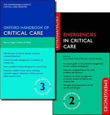 Oxford Handbook of Critical Care Third Edition and Emergencies in Critical Care Second Edition Pack (häftad)