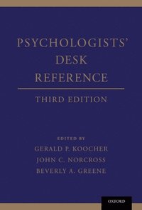 Psychologists' Desk Reference (e-bok)