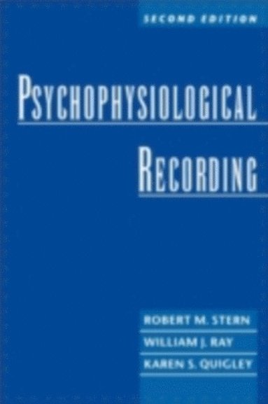Psychophysiological Recording (e-bok)