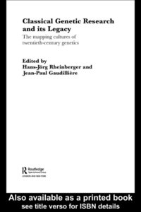 Classical Genetic Research and its Legacy (e-bok)