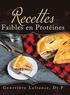 Recettes Faibles en Protines