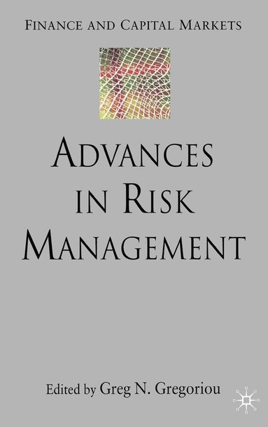 Advances in Risk Management (inbunden)