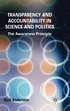 Transparency and Accountability in Science and Politics