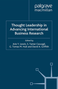 Thought Leadership in Advancing International Business Research (e-bok)