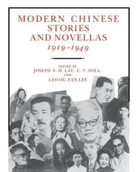 Modern Chinese Stories and Novellas, 1919-1949 (hftad)
