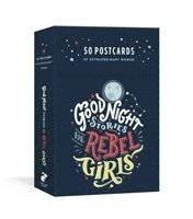Good Night Stories for Rebel Girls: 50 Postcards (inbunden)
