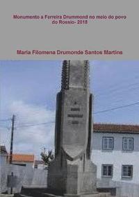 Monumento a Ferreira Drummond no meio do povo do o Rossio (hftad)