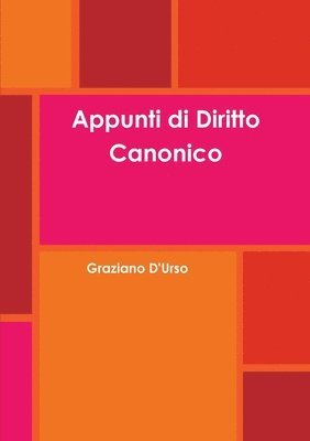 Appunti di Diritto Canonico (hftad)