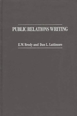 Public Relations Writing (inbunden)