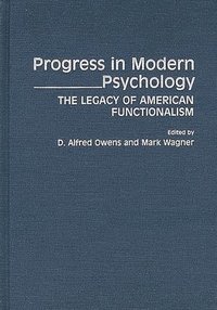 Progress in Modern Psychology (inbunden)