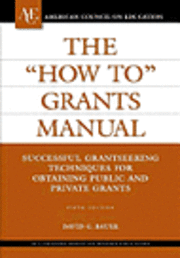 The 'How to' Grants Manual (inbunden)