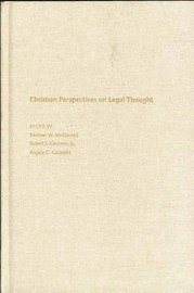 Christian Perspectives on Legal Thought (inbunden)