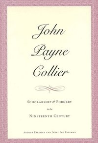 John Payne Collier (inbunden)