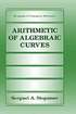 Arithmetic of Algebraic Curves