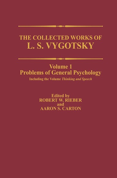 Collected Works of L. S. Vygotsky (häftad)
