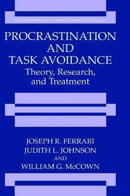 Procrastination and Task Avoidance (inbunden)