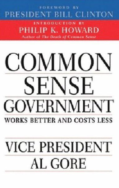 Common Sense Government (inbunden)