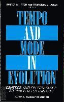Tempo and Mode in Evolution (inbunden)